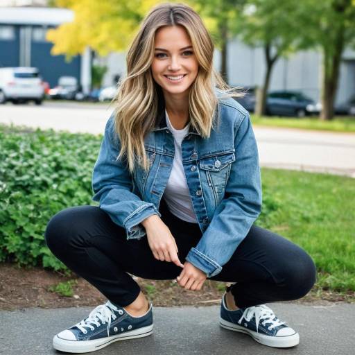 Photorealistic Portrait of a Stylish Girl