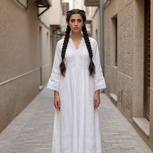 Woman in Yerushalmi Costume Alley