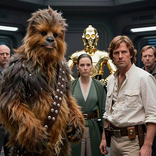 Intense Star Wars Character Composition