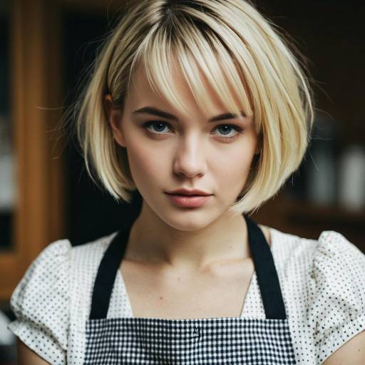 Realistic Solo Girl in Dress Costume