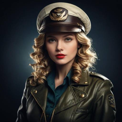 Cinematic Portrait of a Stunning Pilot Cinematic Portrait of a Stunning Pilot