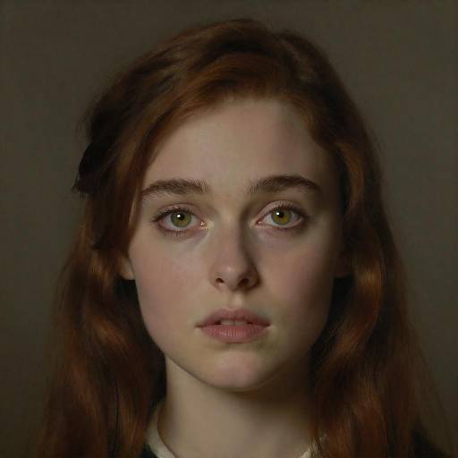 Surreal Victorian Keira Knightley Portrait