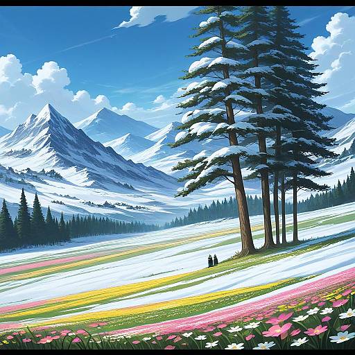 Arcane-Style Solo in Flower Field