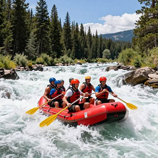 Thrilling White Water Rafting Adventure