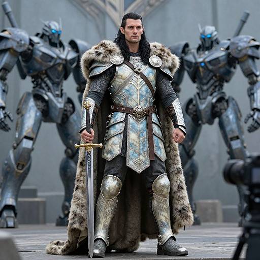 Photorealistic Viking God Hoener