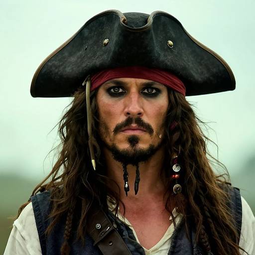 Male Pirate with Long Hair