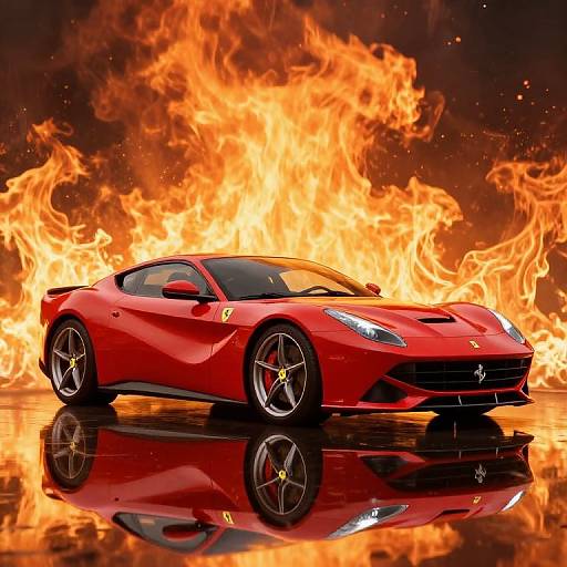 Fiery Ferrari F12 Berlinetta Blaze
