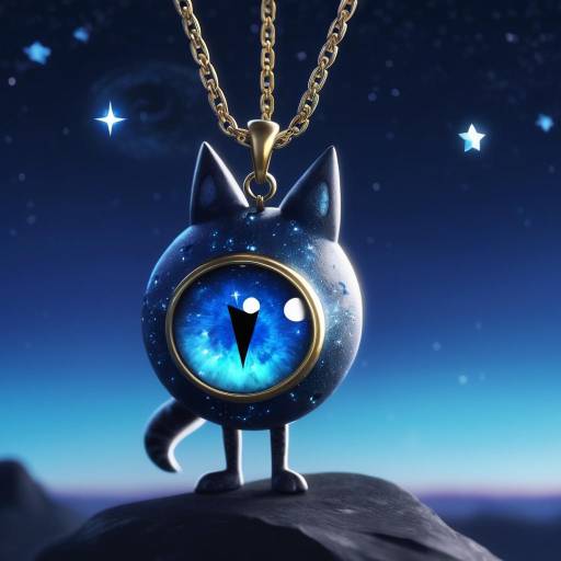 Enchanting Animal in a Starry Sky