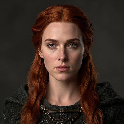 Middle Ages Norse Fisherwoman Design