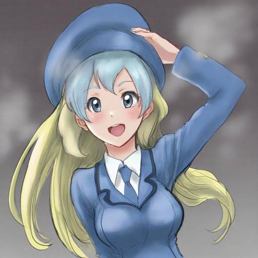 Illustration of Ace trainer (pokemon), pokemon in the style of Osakana (denpa yun'yun)