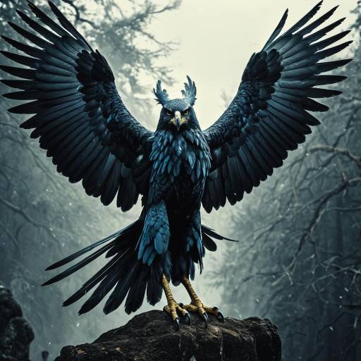 Ultra Realistic Harpy Illustration
