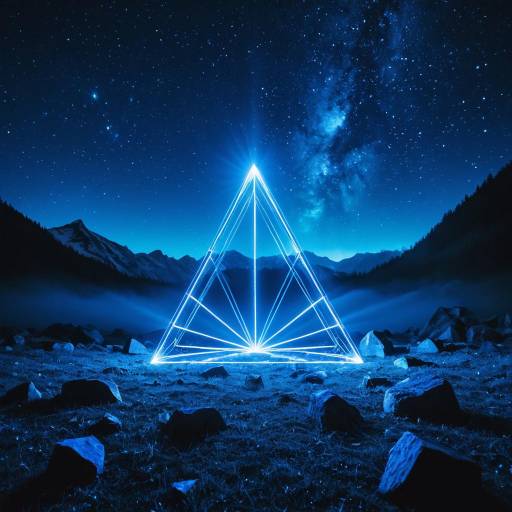 Cosmic Light Painting Fantasy Artwork