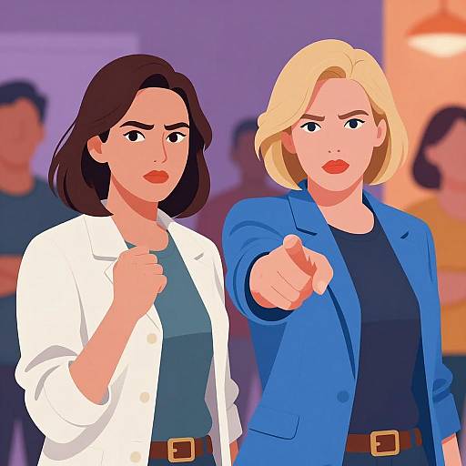 Intense Expressions in Vibrant Colors