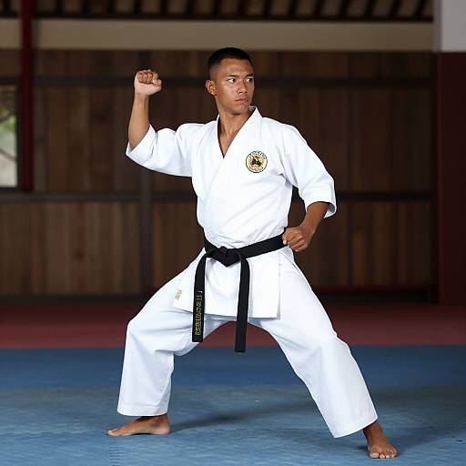 Silat Martial Arts Pose