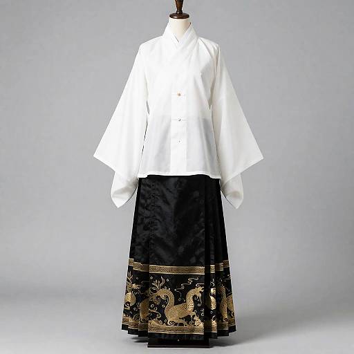 Realistic Ming Style Hanfu Portrait