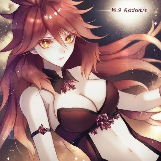 Illustration of Amou kanade, senki zesshou symphogear in the style of Z-epto (chat-noir86)