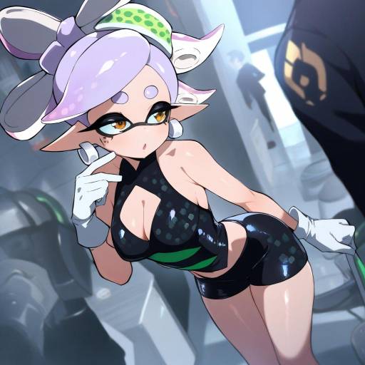 Dynamic Characters with Tentacle Hair Style