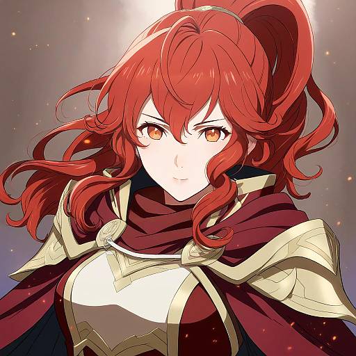 Illustration of Anna (fire emblem), fire emblem in the style of Sakai kyuuta