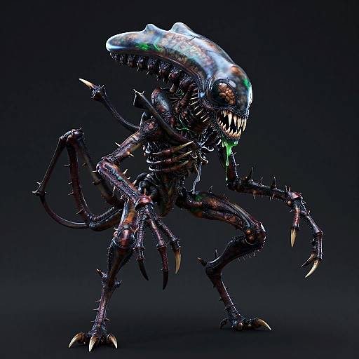 Eldritch Insectoid Monstrosity Full Body