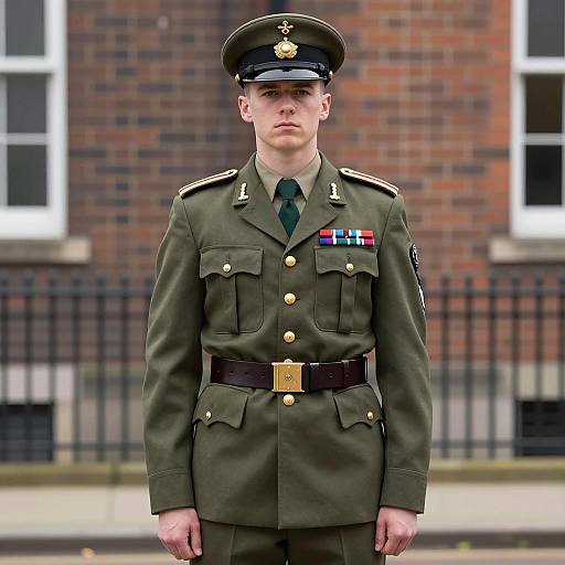 British Royal Army Officer Portrait