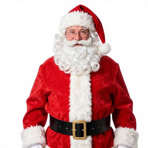 Classic Male Santa Claus Portrait
