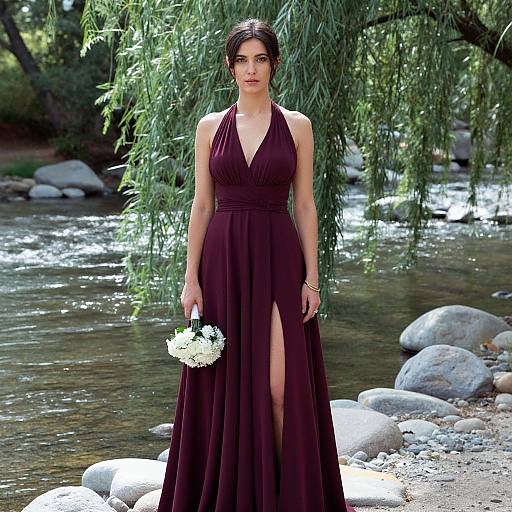 Elegant Woman by Wonderland Riverbank