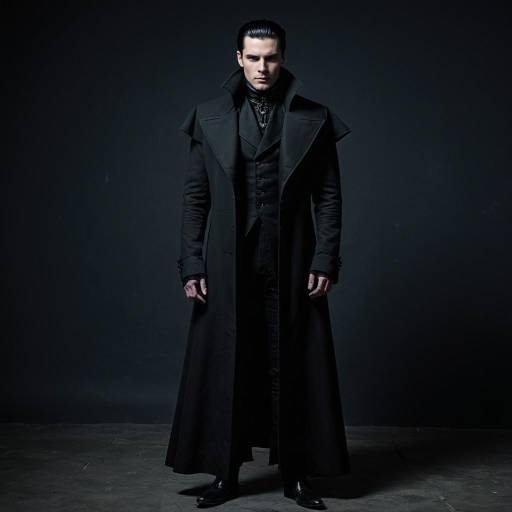 Victorian Gothic Vampire Fashion Portrait