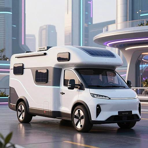 Futuristic Hymer Camper Van Design