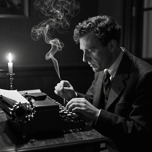 Noir Playwright Crafting Bestseller