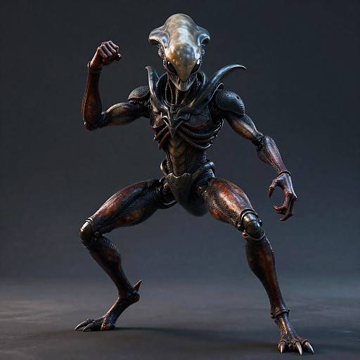 Insectoid Sentinel in Power Stance