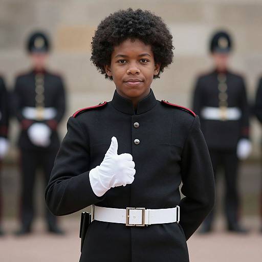 British Beefeater Uniform Portrait