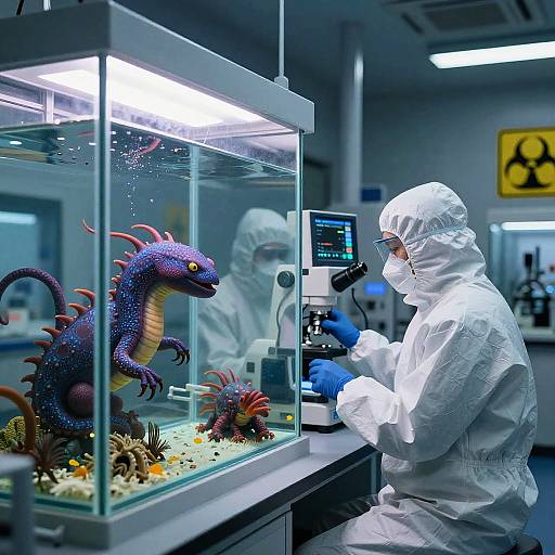 Futuristic Venom Research Laboratory