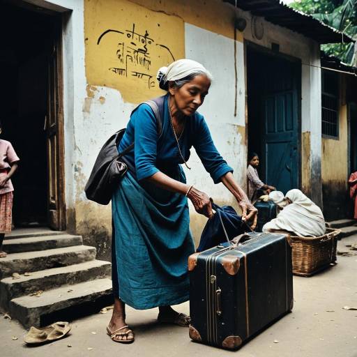 Elderly Healer in 18th Century Calcutta