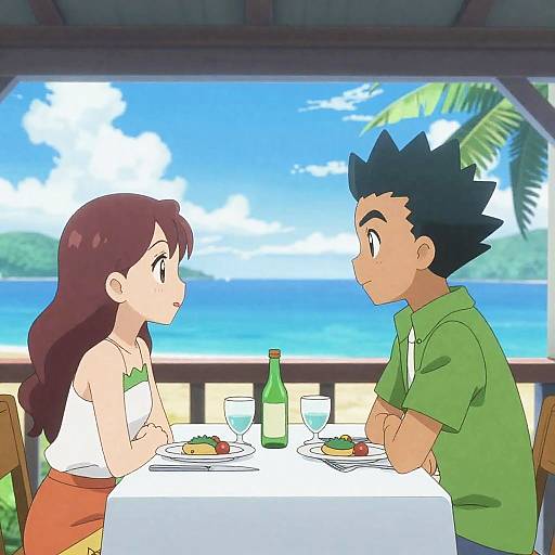 Melemele Island Romantic Date Lillie & Kiawe