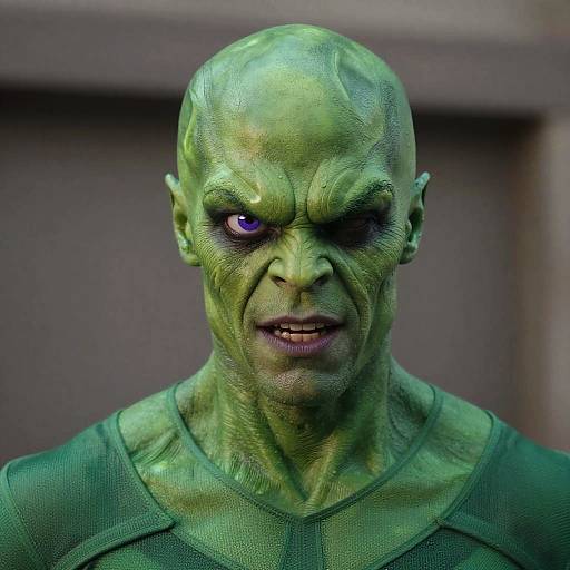 Raimi Green Goblin Close-Up Portrait