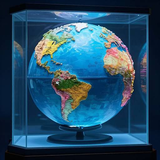 3D Aquarium Globe of Copyright Archives