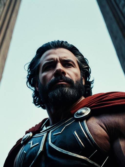 Man in Hephaestus Inspired Costume