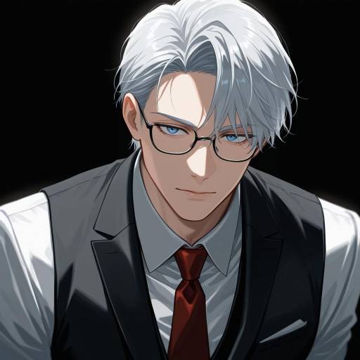Kind Middle-Aged Man in Formal Attire Kind Middle-Aged Man in Formal Attire