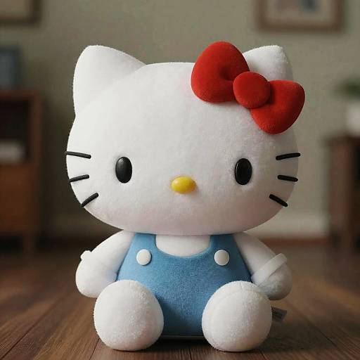 Photorealistic Plush Toy Art