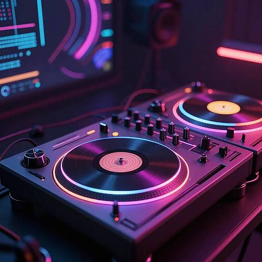 Surreal AI Music Cover Art