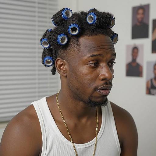 Captivating Portrait of a Black Man