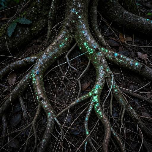 Bioluminescent Roots of Unity