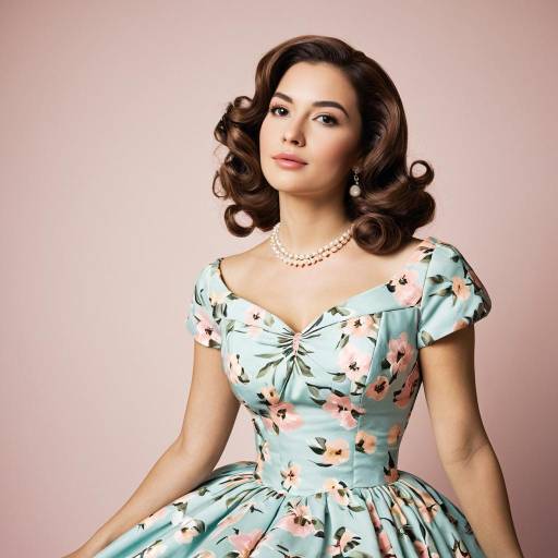 Elegant 1950s Teresa Campos Cosplay