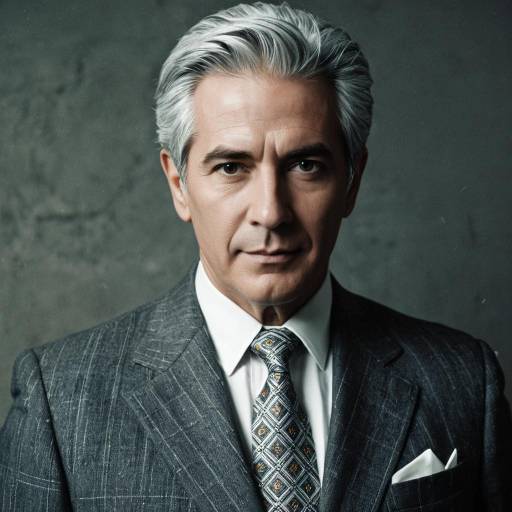 Vintage Suit Cosplay for Mature Men