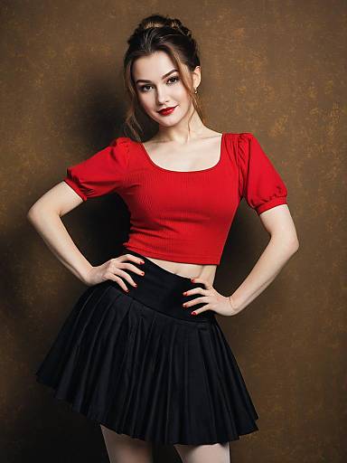 Trendy Dance Costume Pose