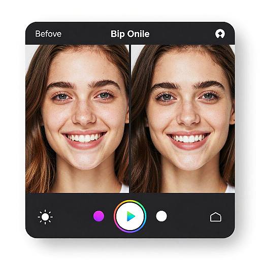 Vibrant Smile Editor Online Interface