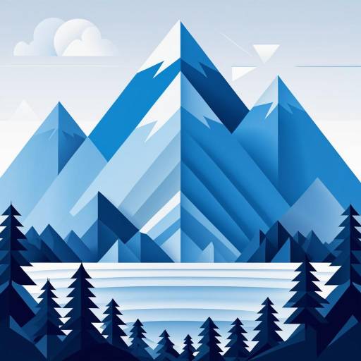 Minimalist Mountain Range Drawing Guide