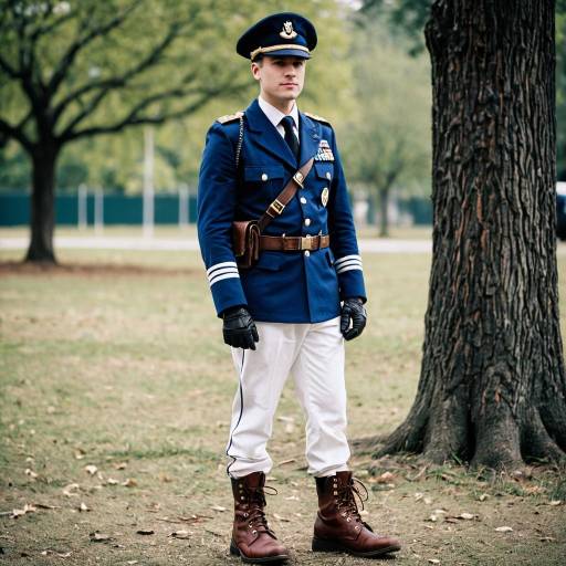 Captain Cosplay in Outdoor Setting