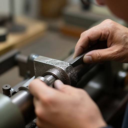 Crafting Metal: Tornero's Skilled Hands