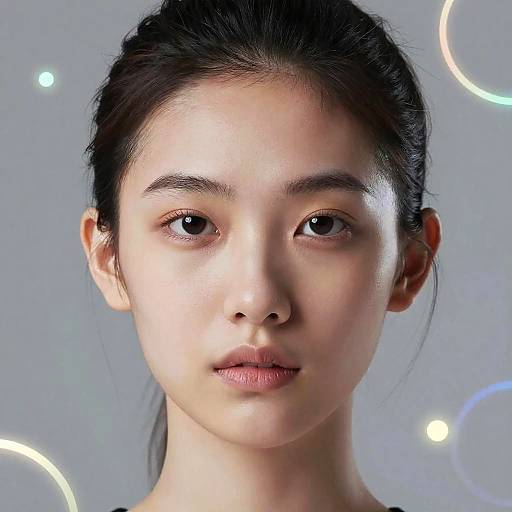 AI-Enhanced Digital Sci-Fi Portrait